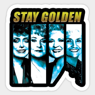 Stay Golden Sticker